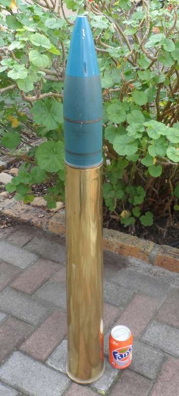 76mm Cannon Round - Inert - Border War Era