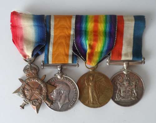 WWI & WWII Group - Cpl. C. Wilson - Full Size