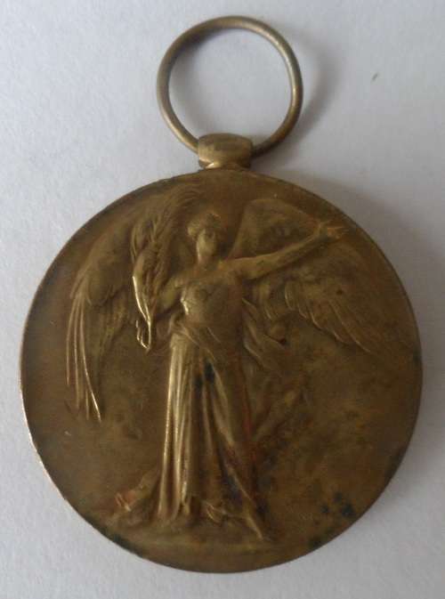 Victory Medal - Burg. J. Crawford 4de Z.A.I.