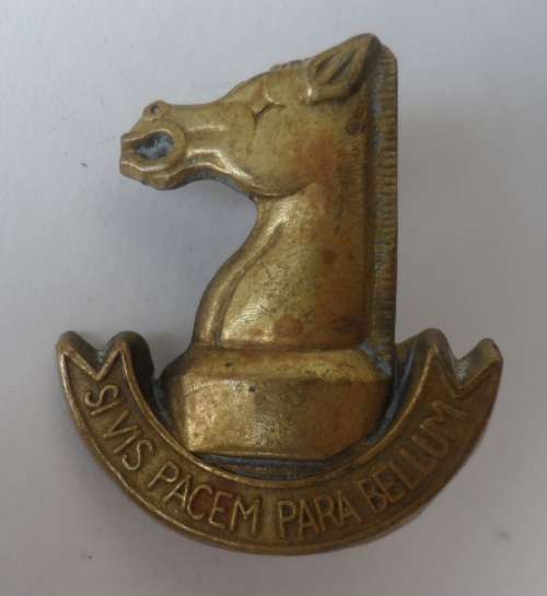 Army Battle School Cap Badge