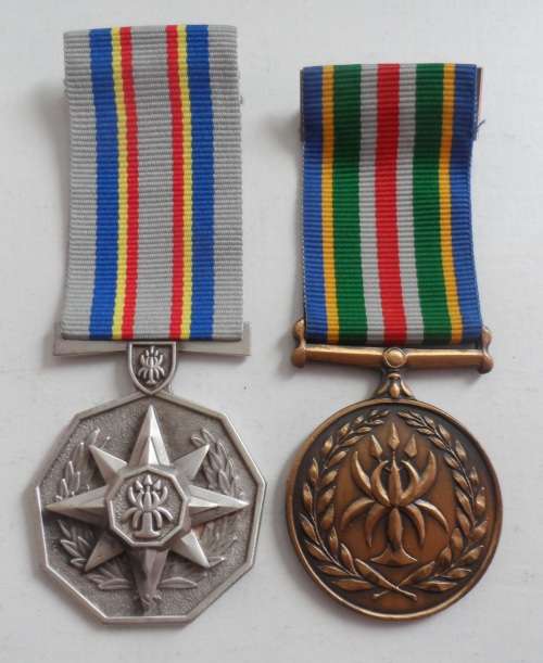 SAPS Medals x2