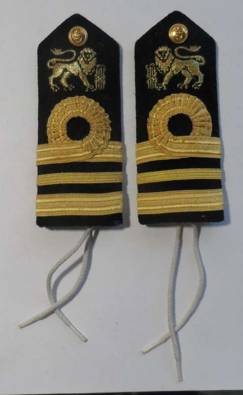 SA Navy Lieutenant-Commander Tie-on Rank Epaulettes