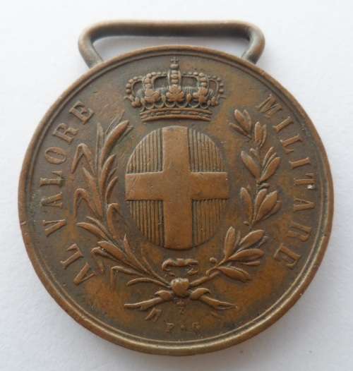 Italian Al Valore Militare Medal - Valor WW1 Era