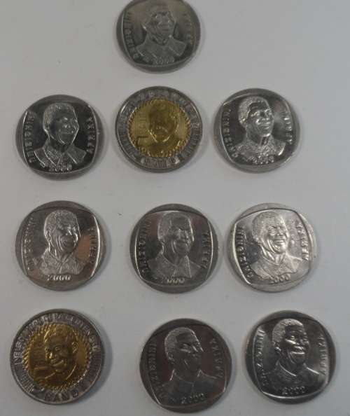 Mandela R5. Coins x10