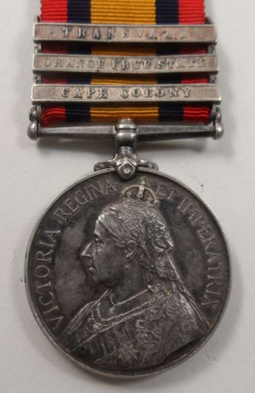Queen's South Africa Medal - Cyclist