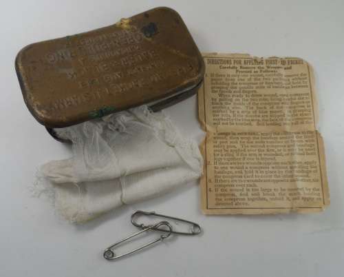 US Army WW1 Field Dressing Kit