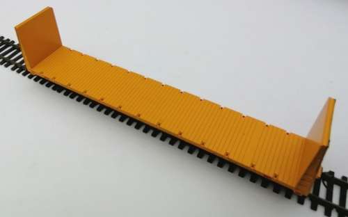 HO - Bulkhead Flat Car
