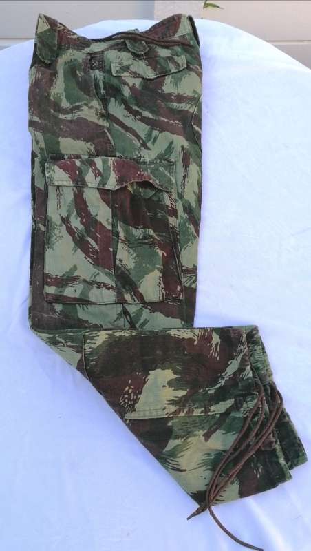 Portuguese Army Combat Trousers - mint