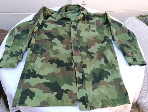 Serbian Woodland Camo Jacket