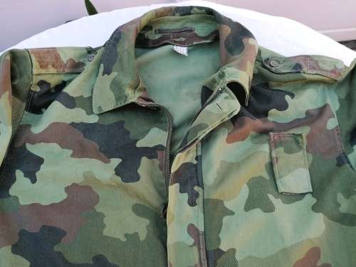 Serbian Woodland Camo Jacket