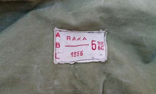 Belgium 1950's Airborne Para Jump Smock