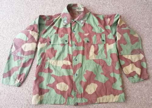 Italian Army 1960's San Marco Camouflage Jacket