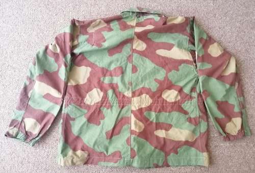 Italian Army 1960's San Marco Camouflage Jacket