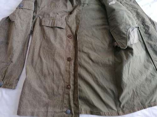 East German Strichtarn Raindrop Camo Combat Shirt