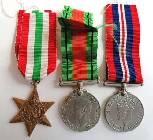 WW2 SA Group of 3 Medals