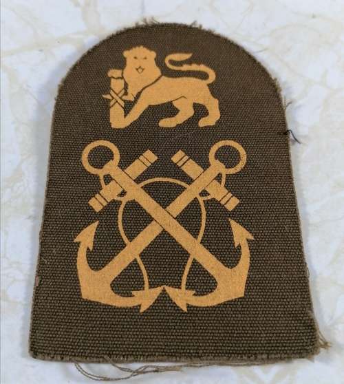 SA Navy Marines Petty Officer Rank Badge
