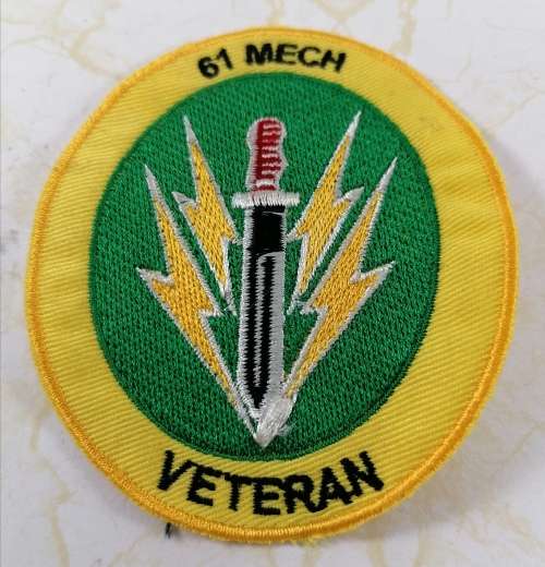 61 Mech Veteran`s Badge