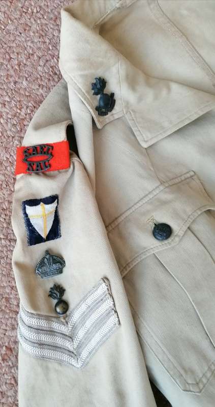 WW2 Era - South African Engineer Corps Tunic