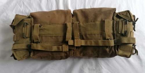 SADF Era Pattern 60`s Webbing Kidney Pouches