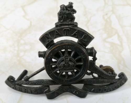 Natal Field Artillery Cap Badge - from 1967