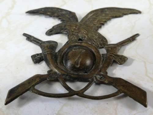 Italian WW2 Era Alpini Mountain Troops Cap Badge 7th