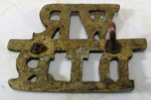 Witwatersrand Rifles / De La Rey Regiment Beret Badge - WW2 Era