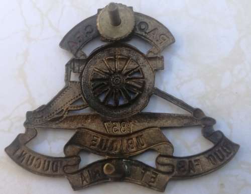 Prince Alfred`s Own Cape Field Artillery Cap Badge 1959 - 63