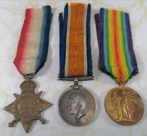 WW1 Era Medal Trio - Royal Navy
