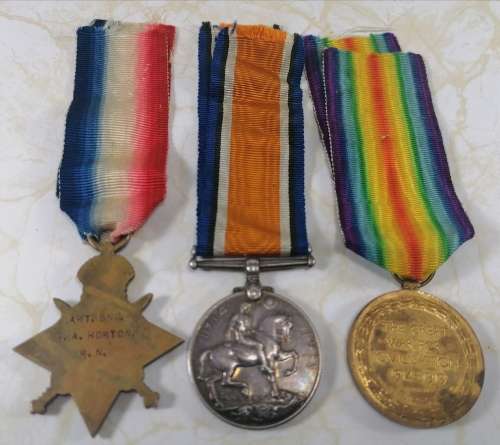 WW1 Era Medal Trio - Royal Navy