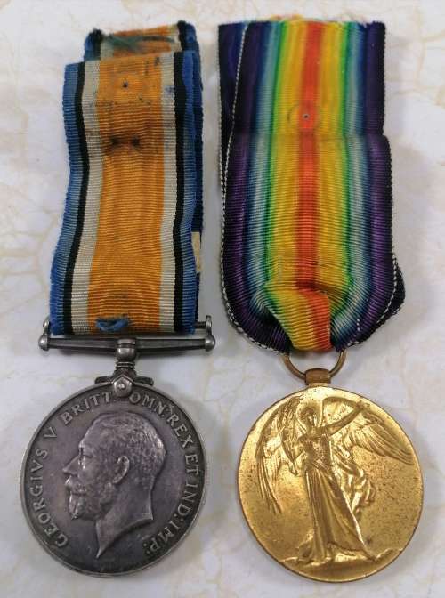 British WW1 Medal Group x2 `M` prefix