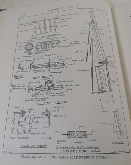 Masting and Rigging - Clipper Ship and Ocean Carrier