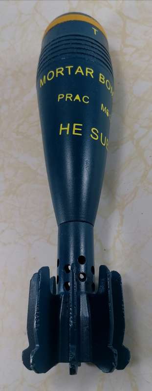 60mm Practice Mortar Round - inert
