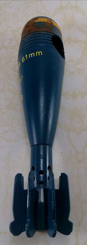 60mm Practice Mortar Round - inert