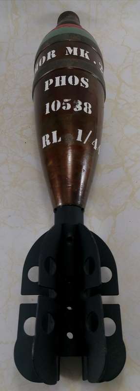 3 Inch Mortar Round - inert
