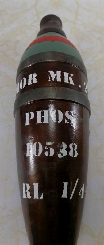3 Inch Mortar Round - inert