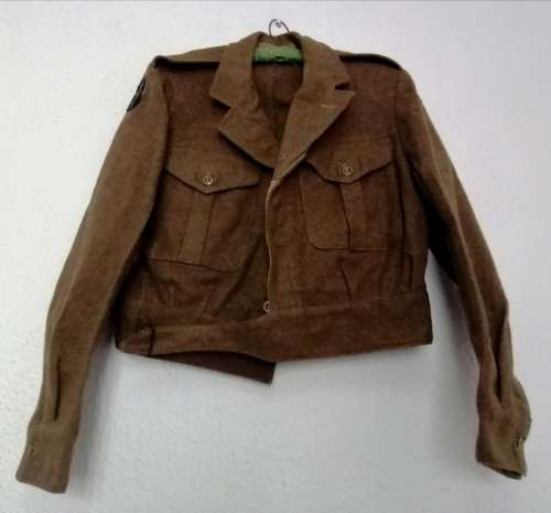 British Army Battledress Blouse `bunny jacket` 1953