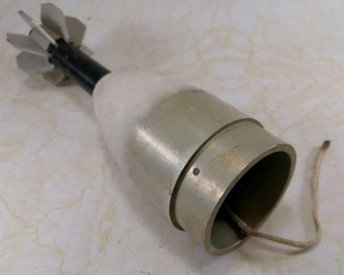 81mm Illumination Mortar Round Tail Section - inert