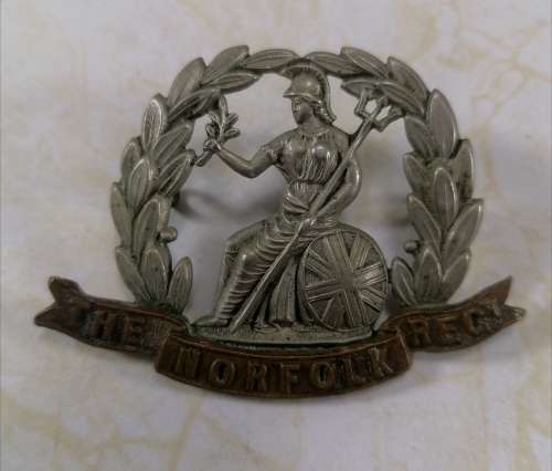 Norfolk Regiment Cap Badge