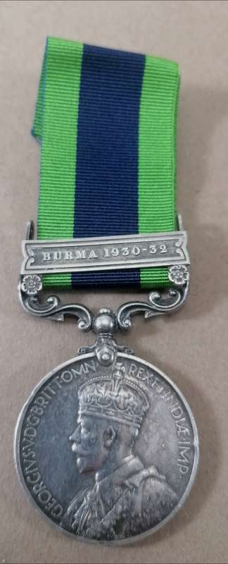 India General Service Medal - Clasp: Burma