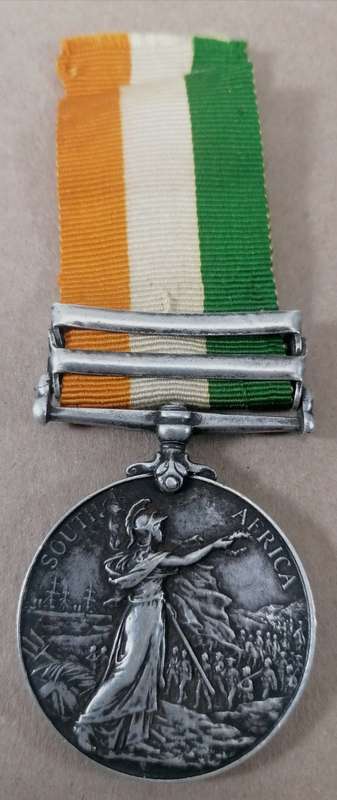 Boer War - King`s South Africa Medal - Cape Police + Genealogy Report