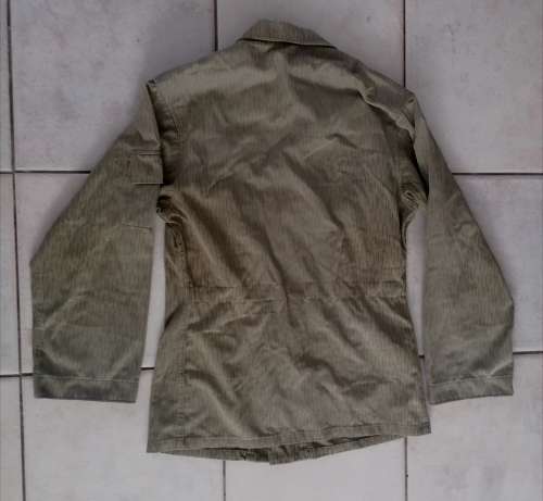 East German Strichtarn Rain Pattern Jacket