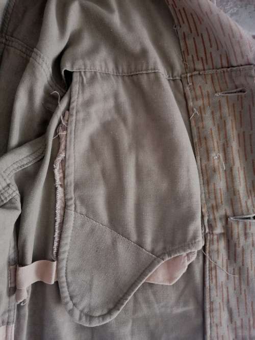 East German Strichtarn Rain Pattern Jacket