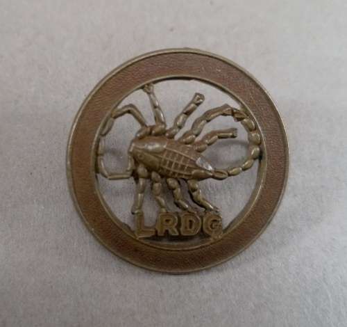 LRDG Cap Badge - repro