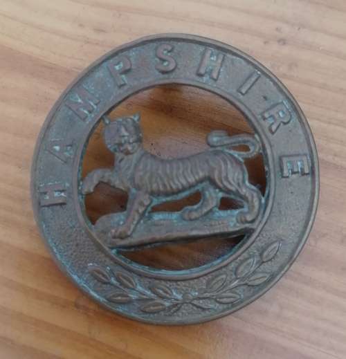 Hampshire Regiment Cap Badge