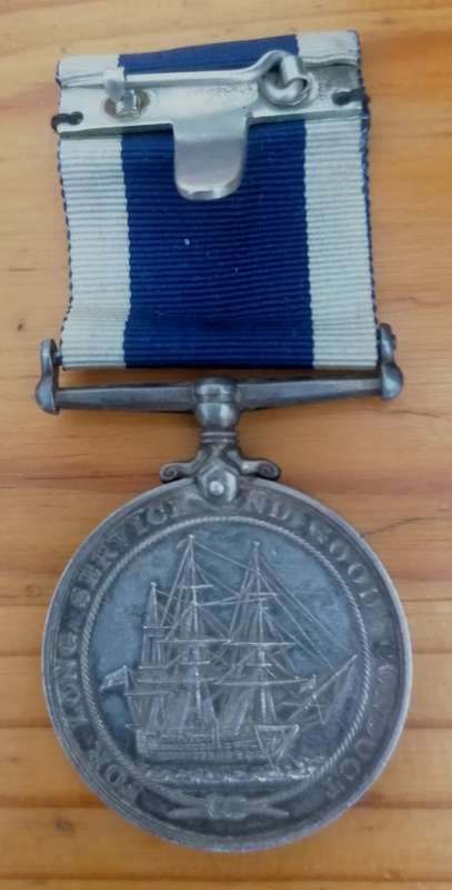 Royal Naval Long Service and Good Conduct Medal + Genealogy Report