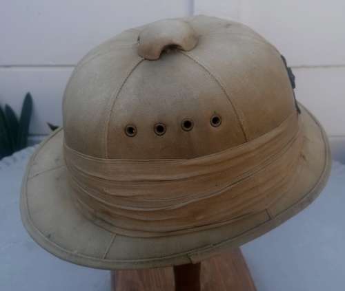 WW2 Era South African Pith Helmet