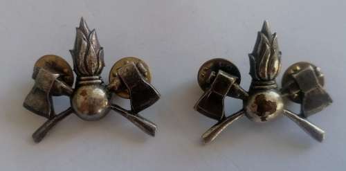 SWATF Engineer Corps Collar Badges