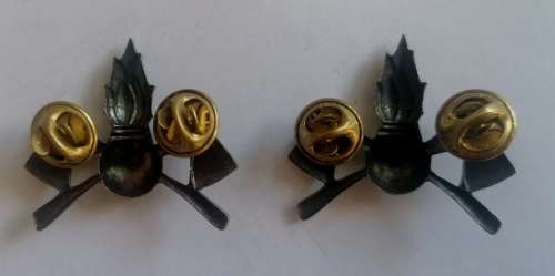 SWATF Engineer Corps Collar Badges