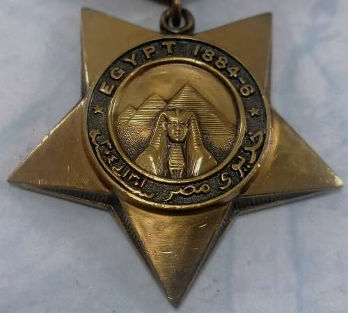 Khedive`s Star 1884-6