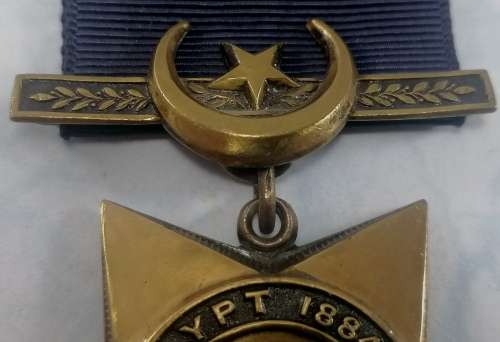 Khedive`s Star 1884-6